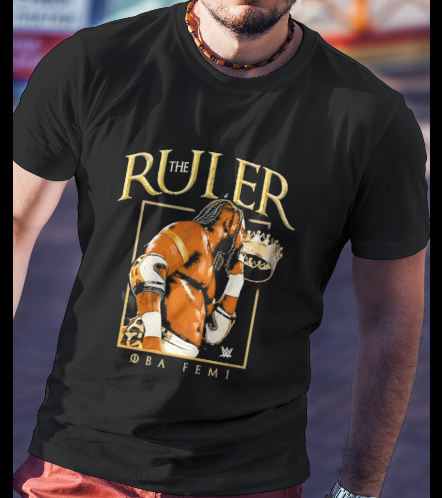 WWE The Ruler Oba Femi Wrestling Legend T-Shirt
