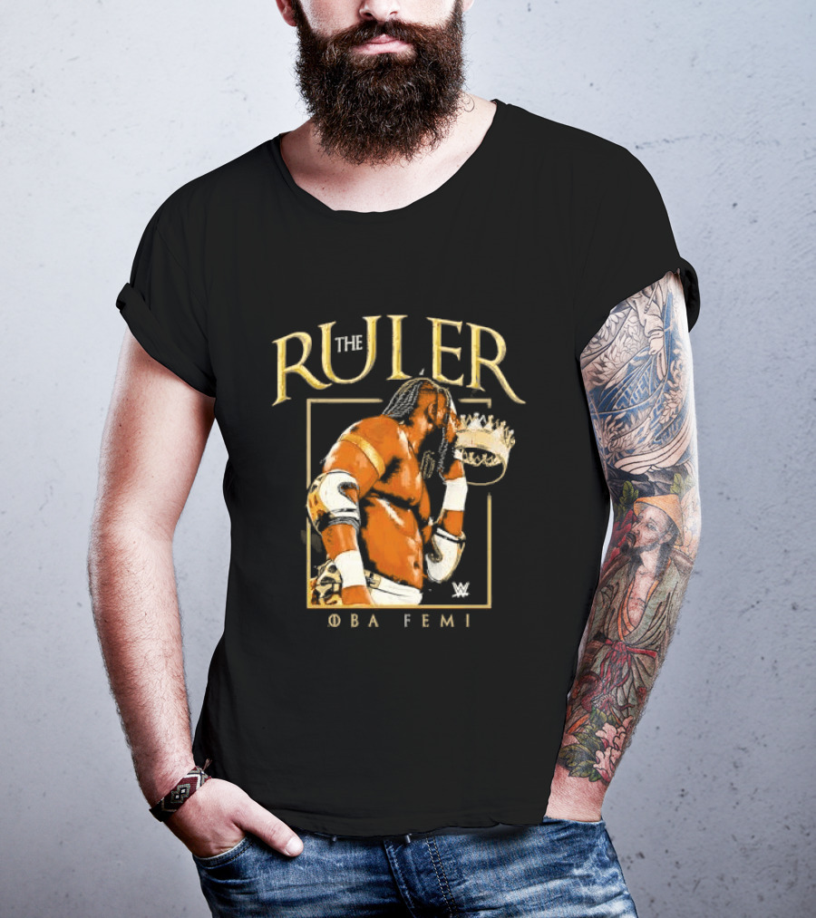 WWE The Ruler Oba Femi Wrestling Legend T-Shirt