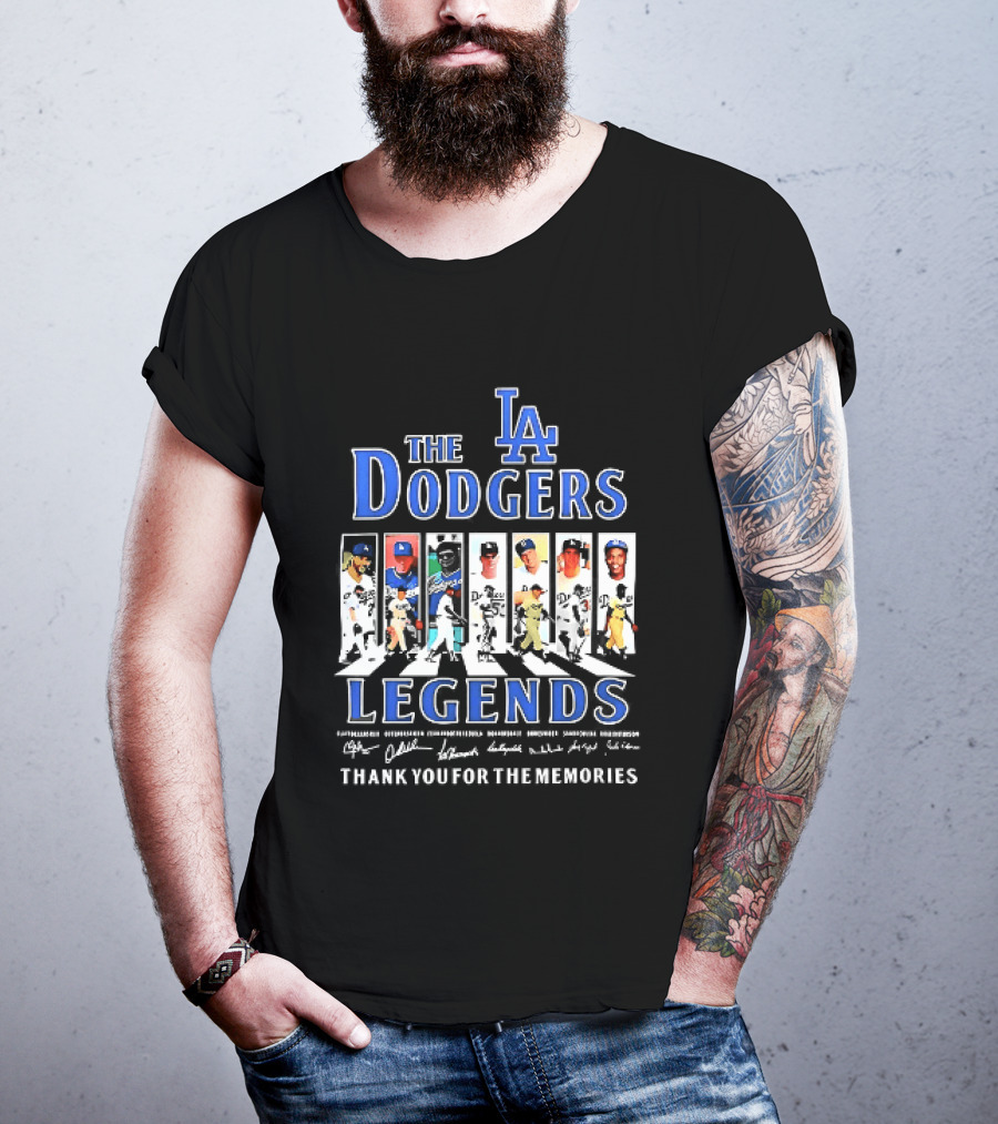 The Dodgers Legends Thank You For The Memories Icons LA T-Shirt