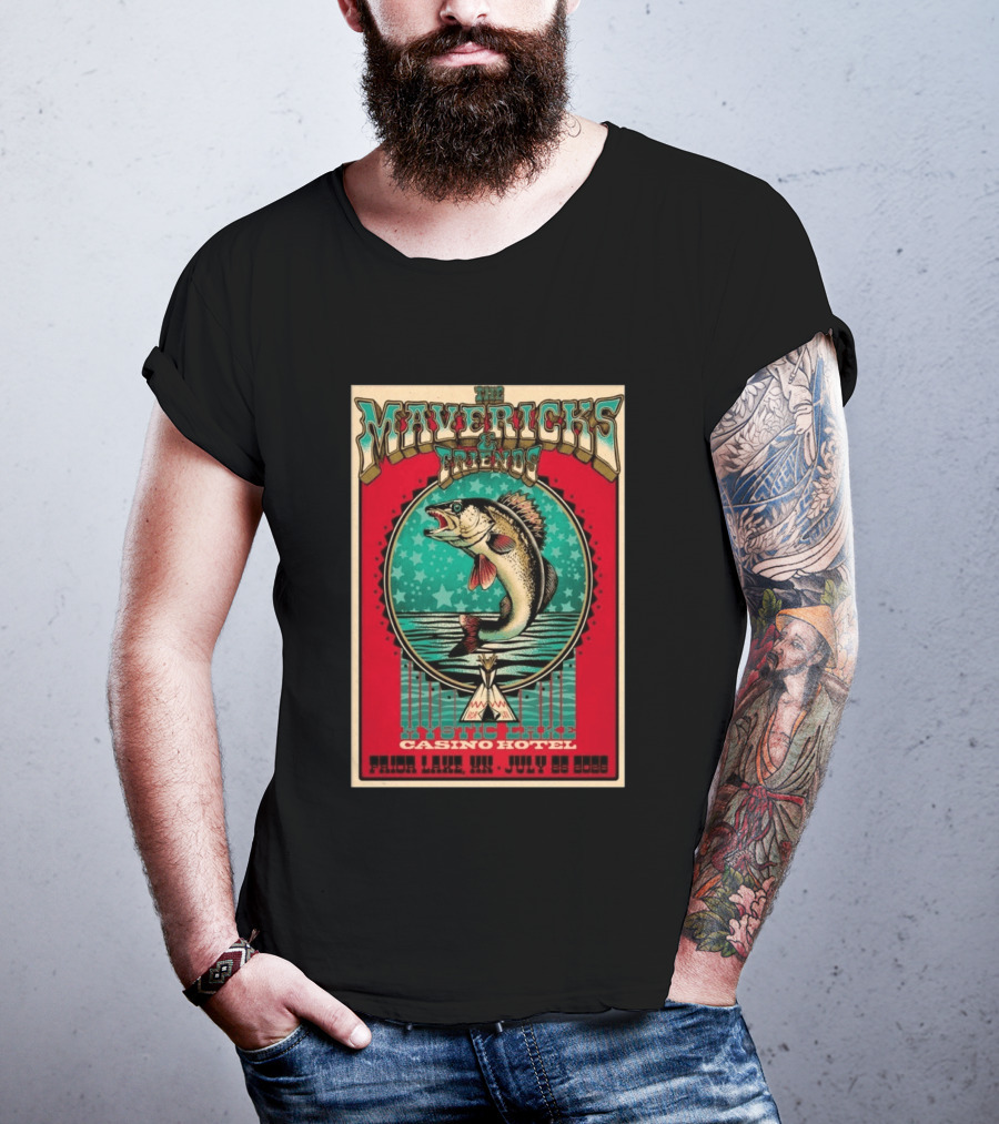 Mystic Lake Casino Hotel The Mavericks Friends Prior Lake MN July 25 2026 T-Shirt