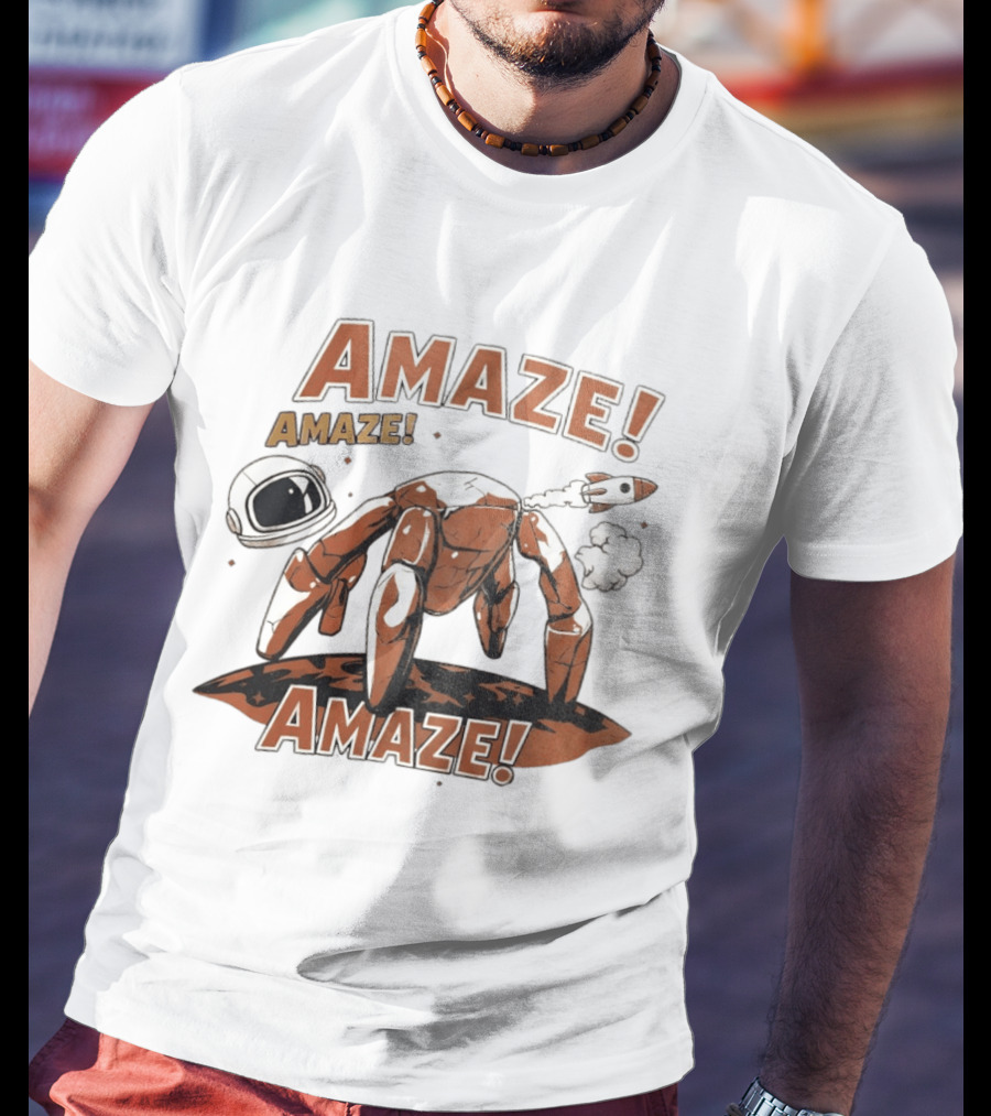 Amaze Rocket Sci Fi Alien Project Hail Mary Book Lover T-Shirt