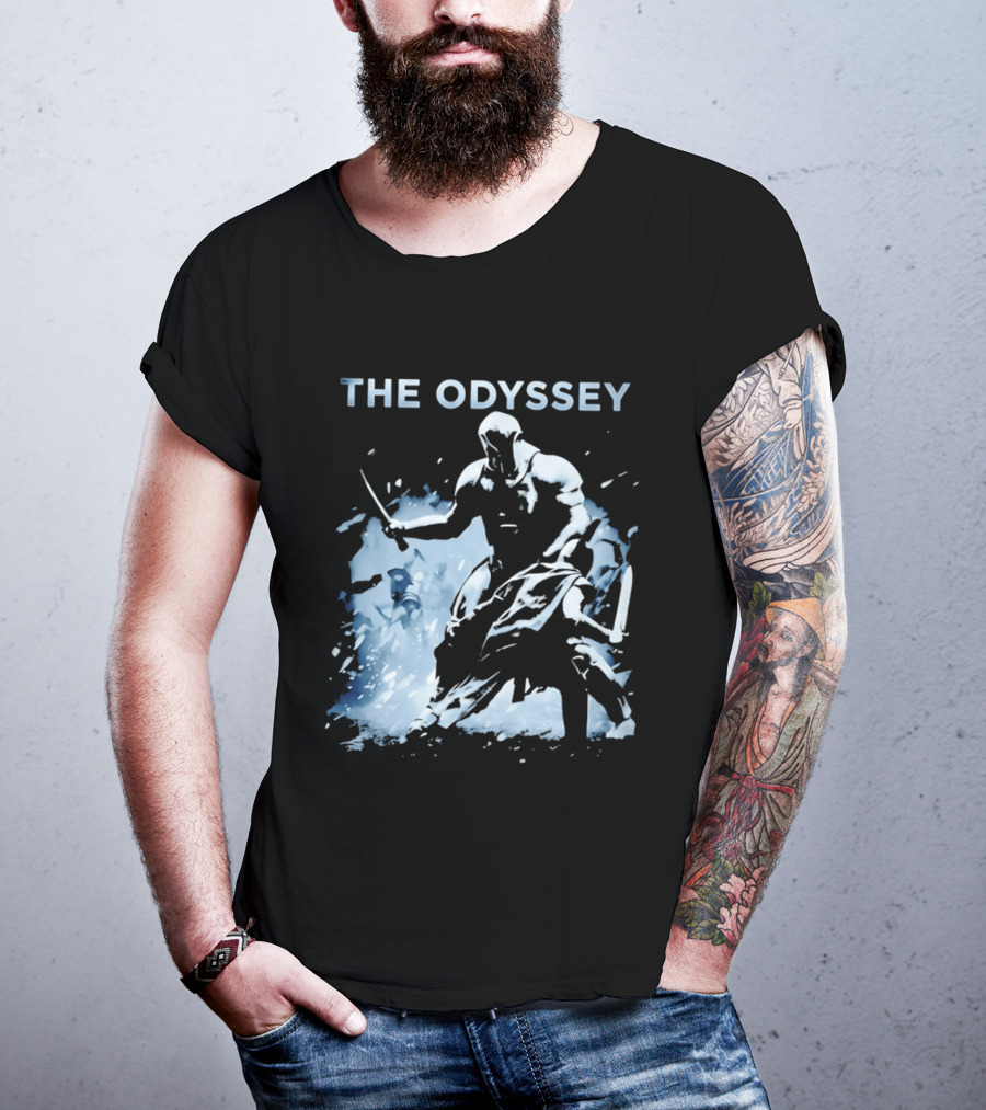 The Odyssey Spartan Warrior Battle Greek Mythology T-Shirt