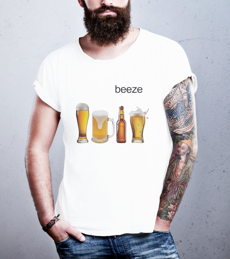Beeze Beer Collection Lager Pilsner T-Shirt