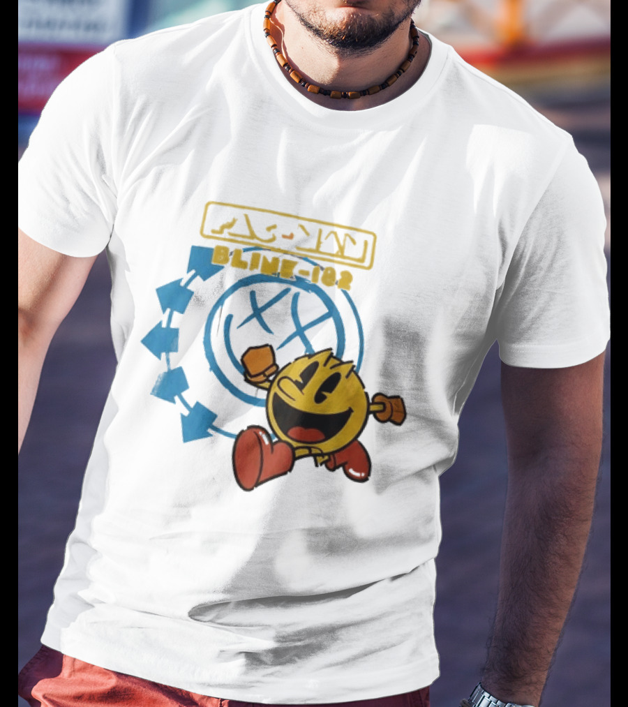 Pac Man Blink 182 San Diego Comic Con 2026 Collaboration T-Shirt