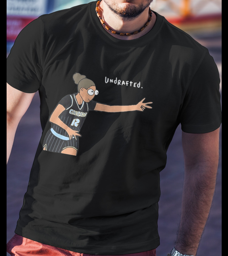 Undrafted Sydney Taylor Chicago Sky WNBA Basketball Player 12 T-Shirt