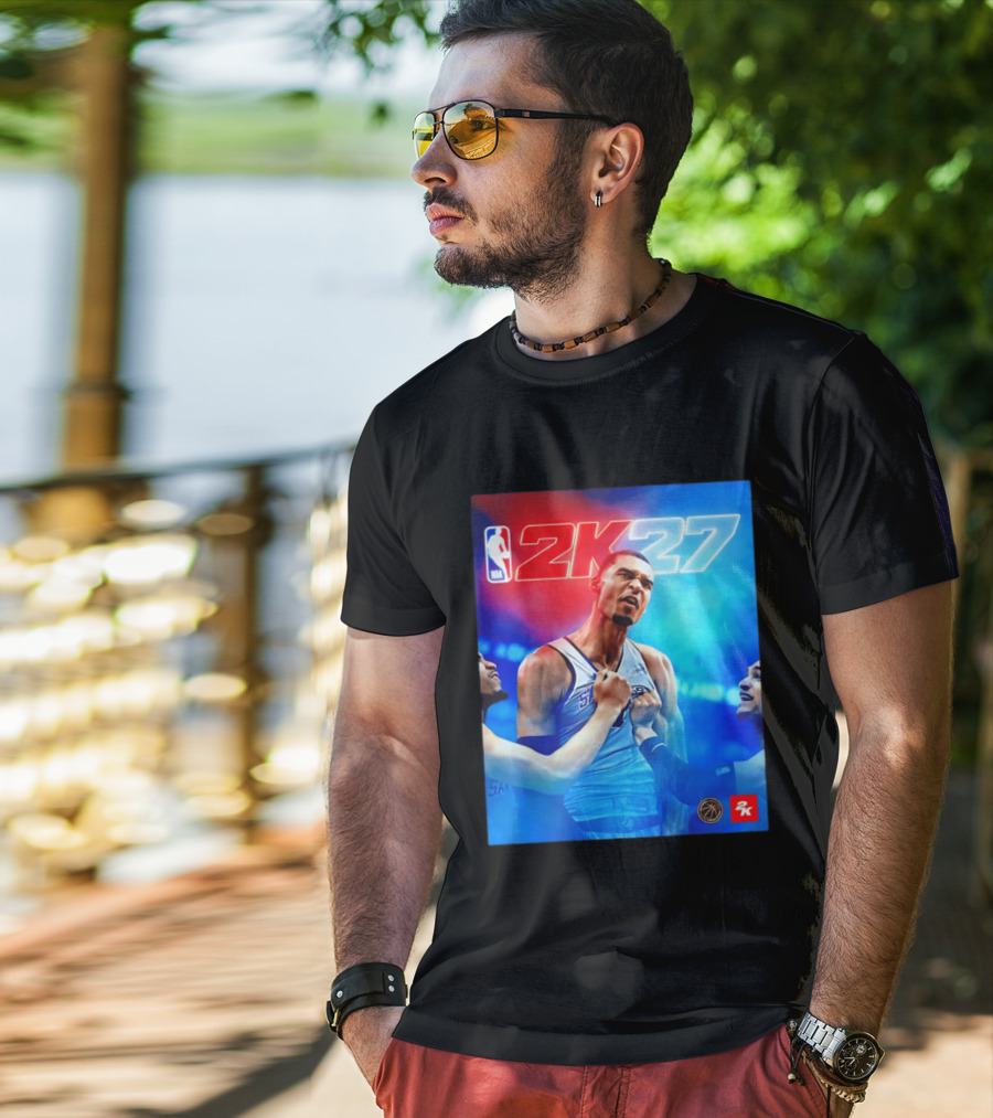 NBA 2K27 Victor Wembanyama San Antonio Spurs T-Shirt