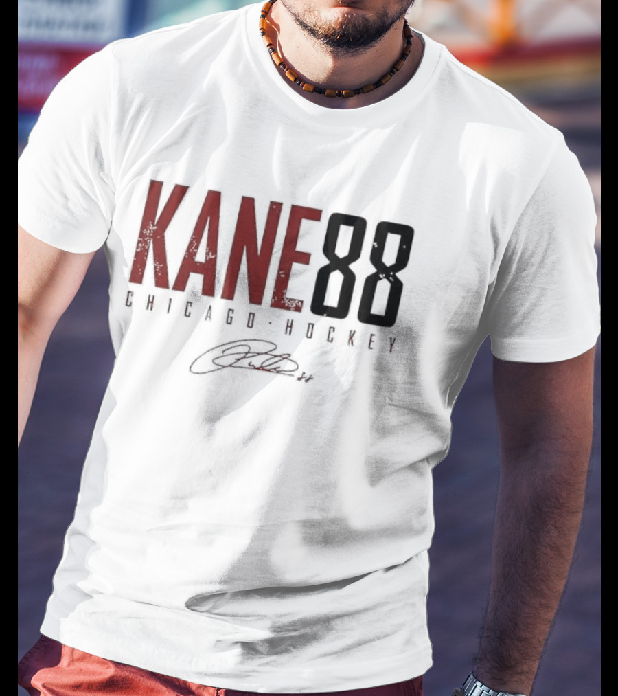 Kane 88 Chicago Hockey Signature Edition T-Shirt
