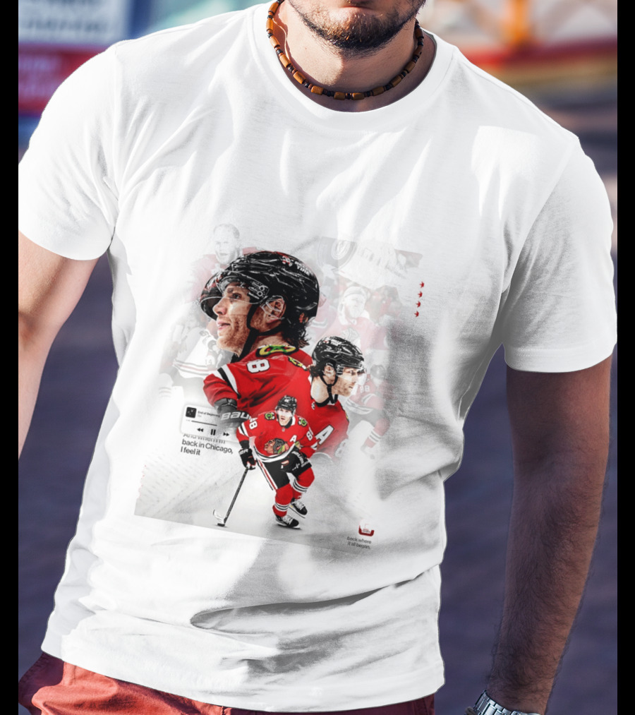 Patrick Kane Chicago Blackhawks Back Where It All Began End Of Beginning 88 T-Shirt
