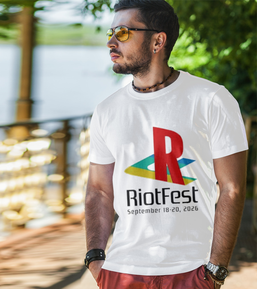 Riot Fest 2026 September 18 20 Colorful R T-Shirt