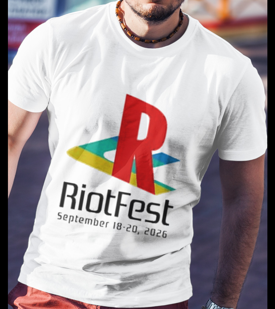 Riot Fest 2026 September 18 20 Colorful R T-Shirt