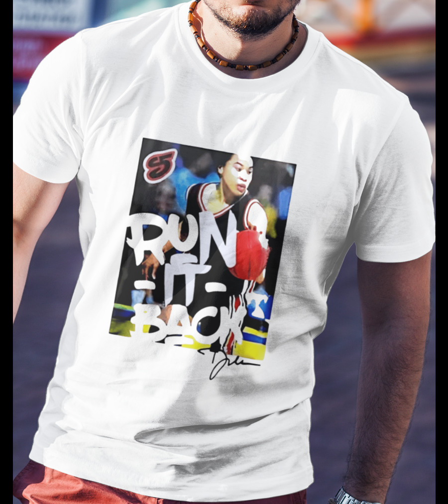 South Carolina Gamecocks Basketball Run It Back Athlete Dribbling T-Shirt