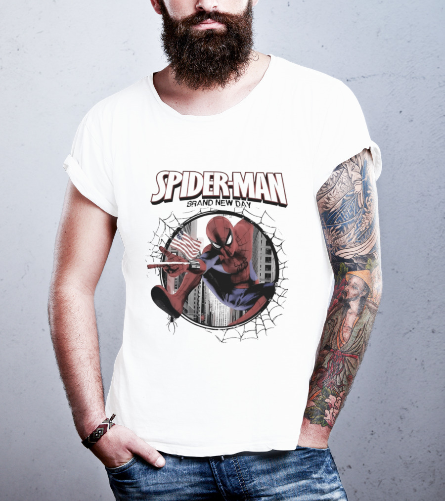 Spider Man Brand New Day Web Slinging T-Shirt