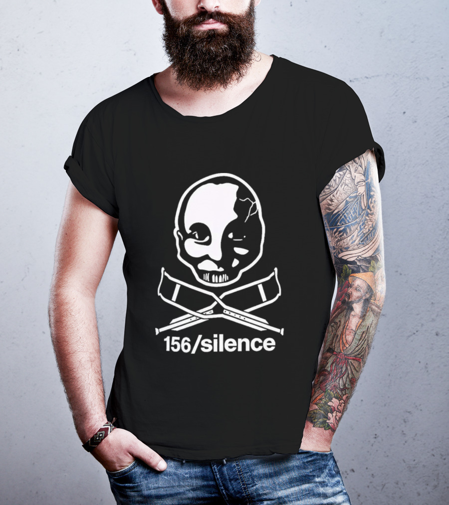 156 Silence Skeleton Face World Tour 2026 T-Shirt