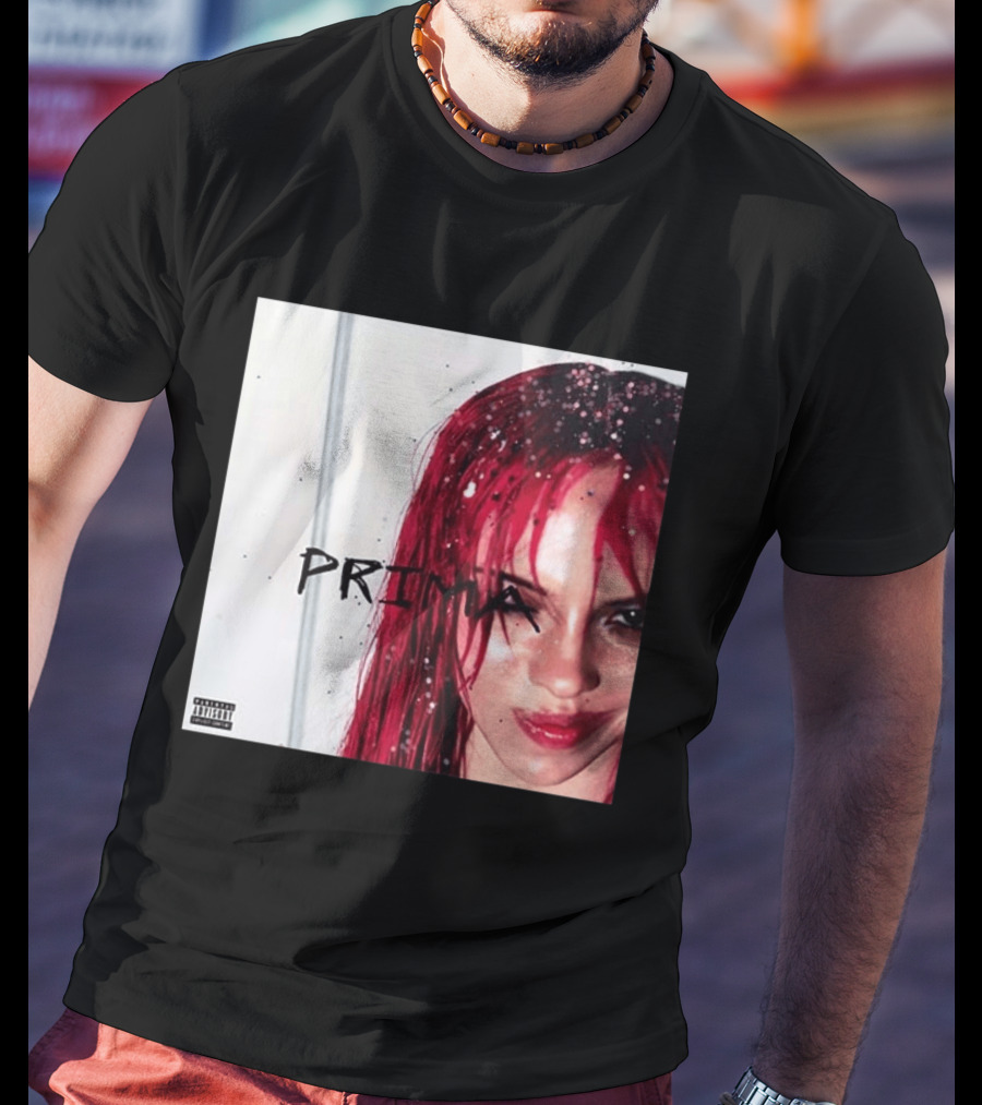 Adela Jergova Prima New Album Cover 2026 Pink Hair T-Shirt