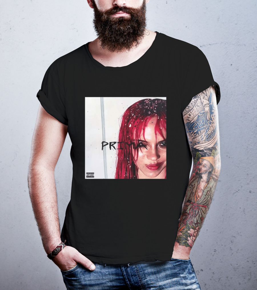 Adela Jergova Prima New Album Cover 2026 Pink Hair T-Shirt