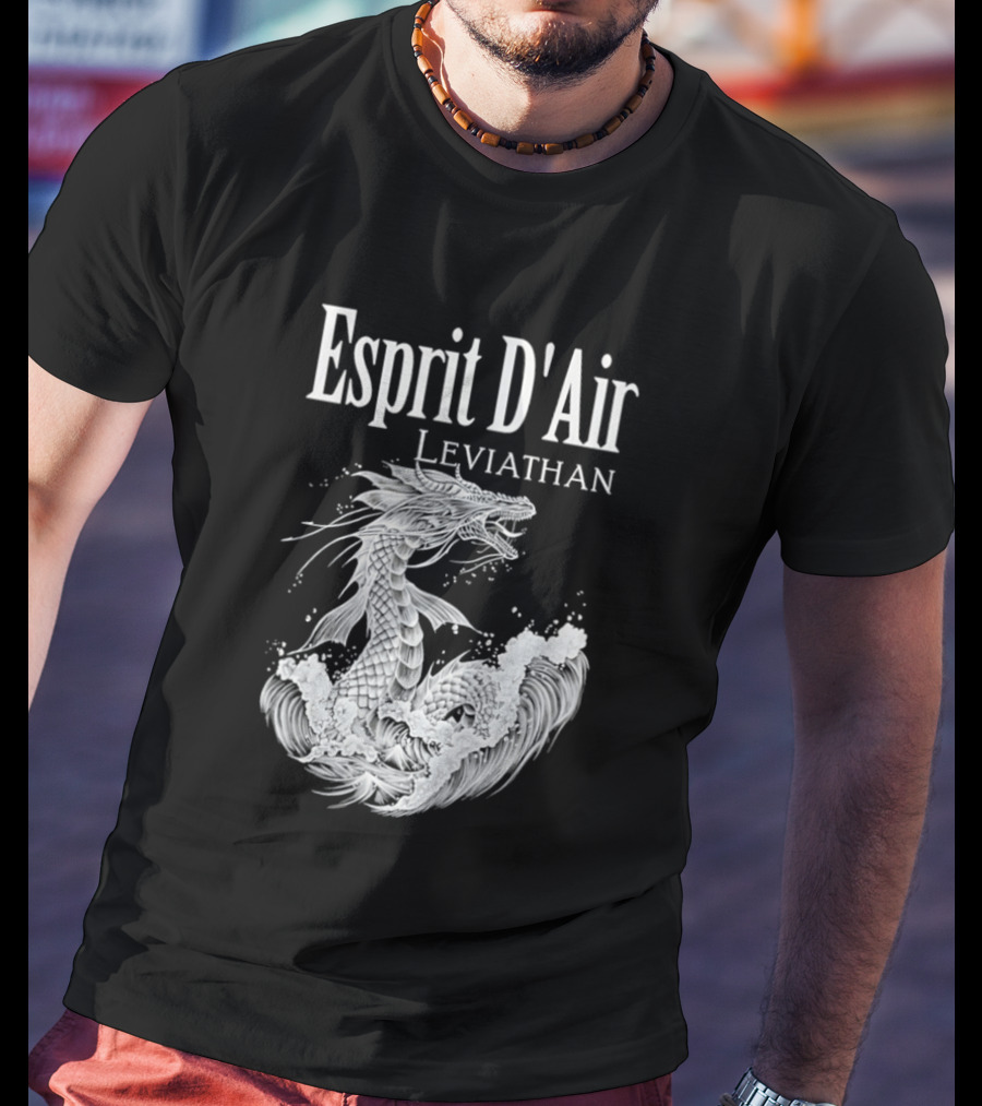 Esprit D'Air Leviathan Dragon Mythical Band T-Shirt