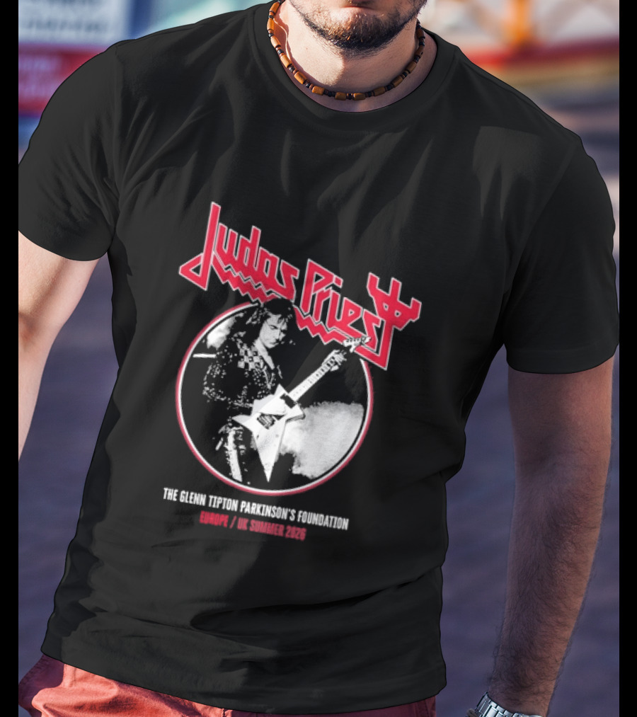 Judas Priest 2026 Faithkeepers European UK Summer Tour Glenn Tipton Foundation 2026 Events T-Shirt