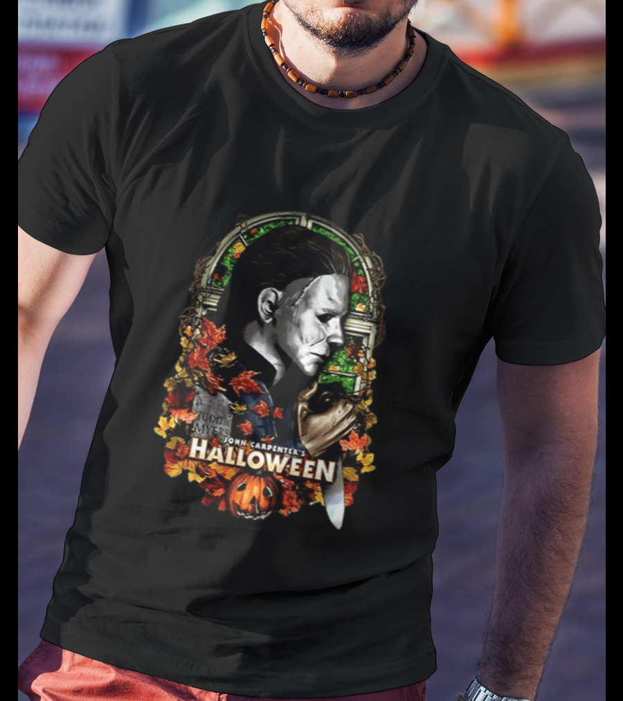 John Carpenter's Halloween Michael Myers 45 Years Of Terror Event T-Shirt