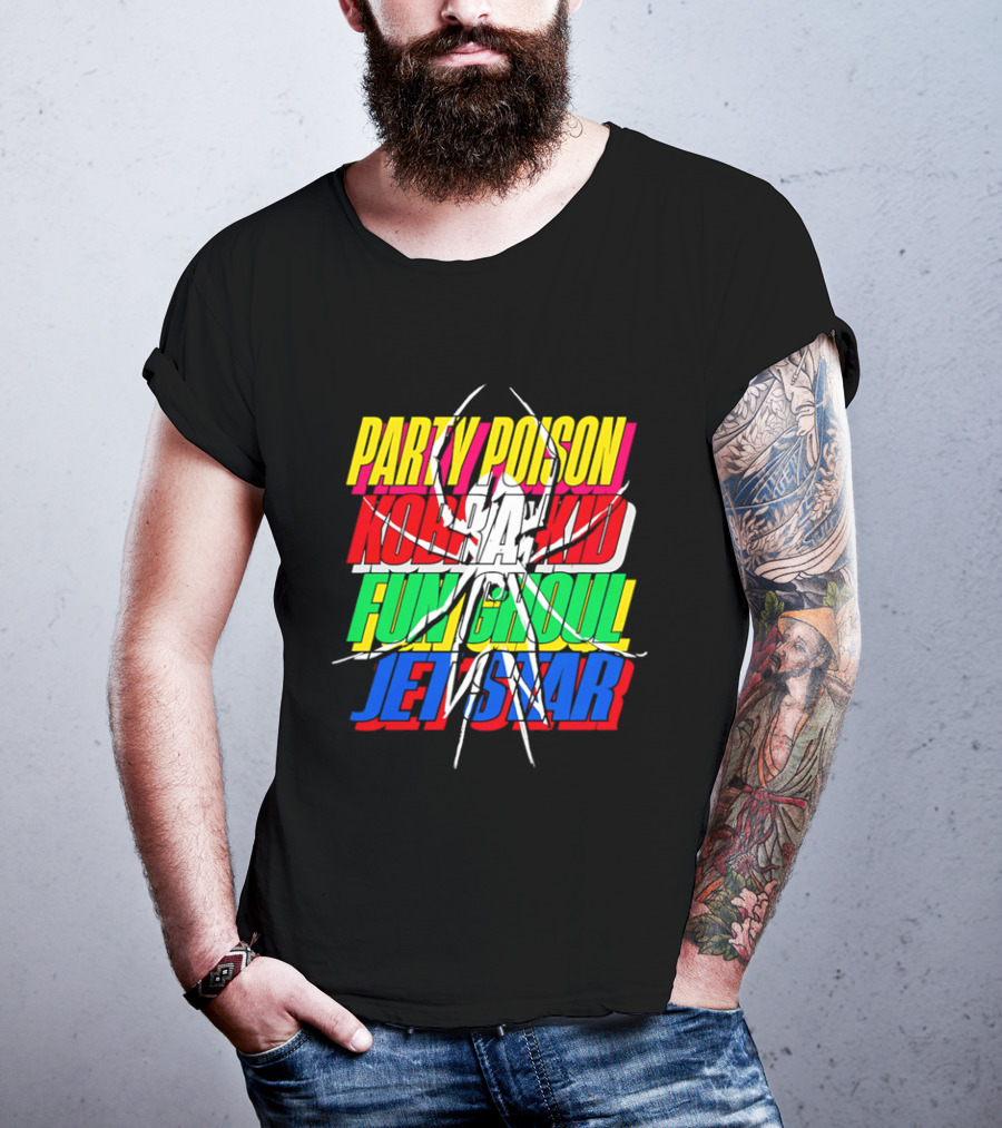 Party Poison Kobra Kid Fun Ghoul Jet Star My Chemical Romance The Fabulous Killjoys T-Shirt