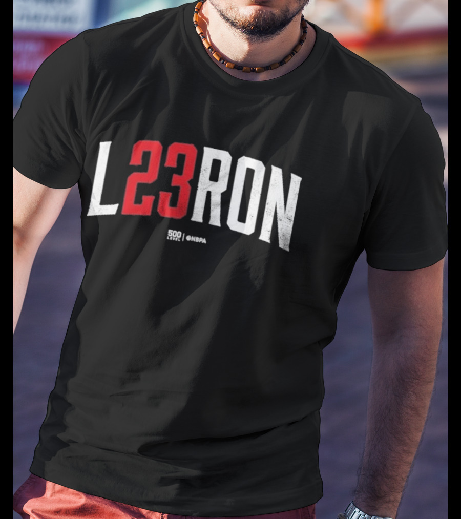 LeBron L23RON 23 Number Sports T-Shirt