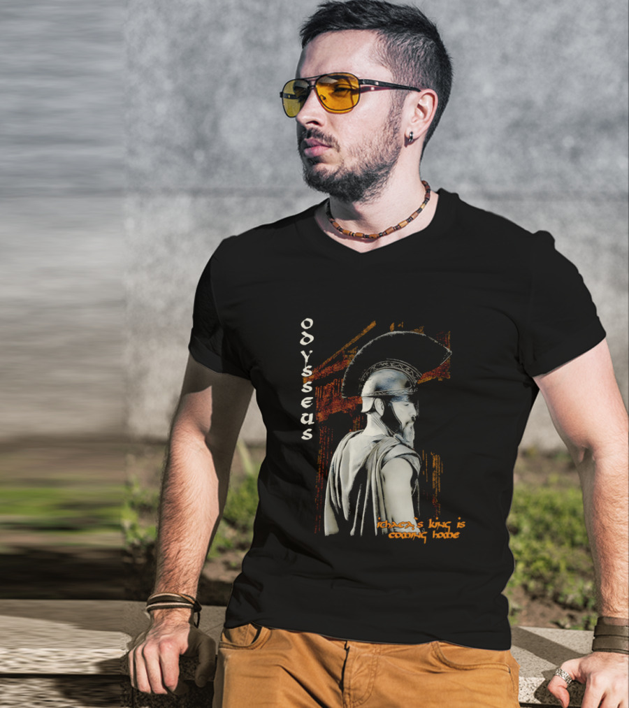 Odysseus Ithaca's King Is Coming Home Spartan Warrior T-Shirt