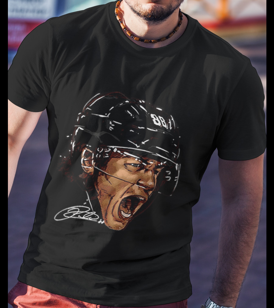 Patrick Kane Chicago Blackhawks 88 Big Head NHL Merchandise T-Shirt