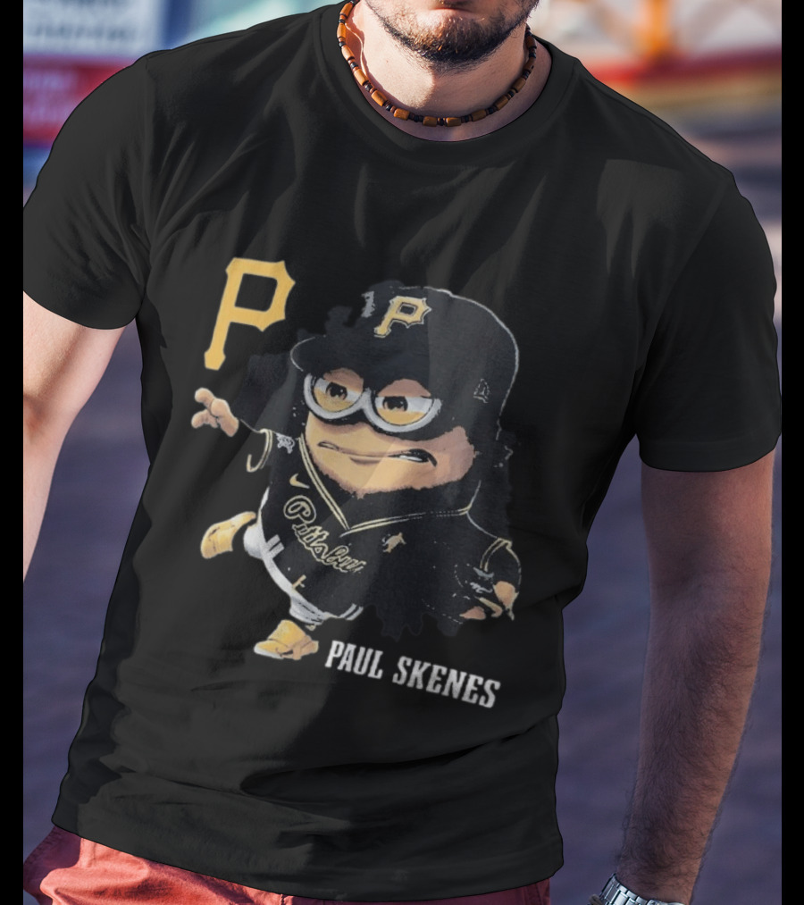 Pittsburgh Pirates Minion Paul Skenes T-Shirt