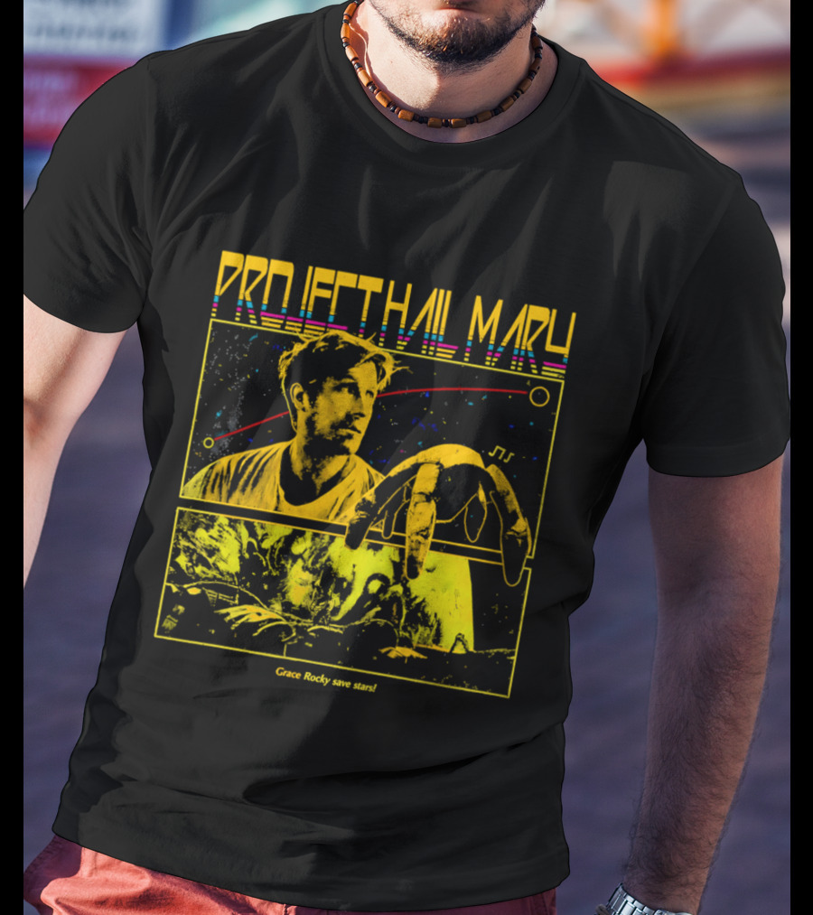Project Hail Mary Rocky Grace Save The Stars T-Shirt