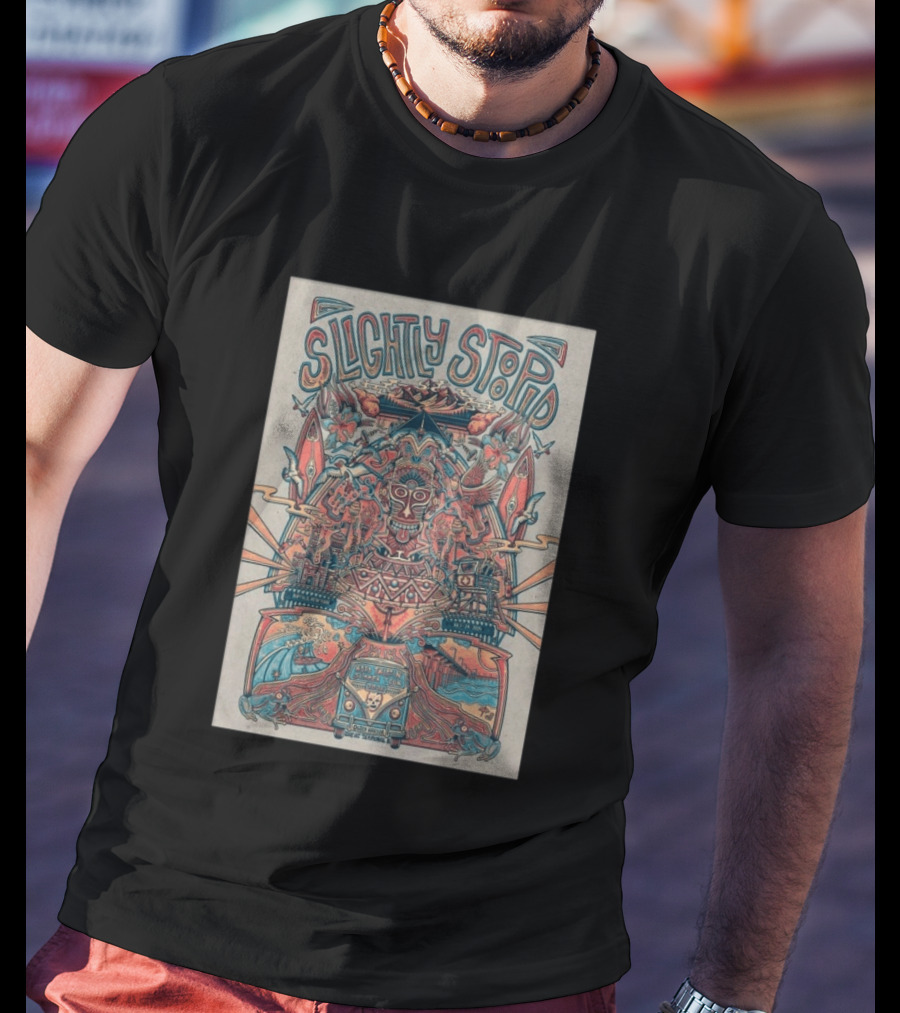 Slightly Stoopid Buffalo NY 7 24 2026 Old West Summer Tour Custom House_PRINT T-Shirt