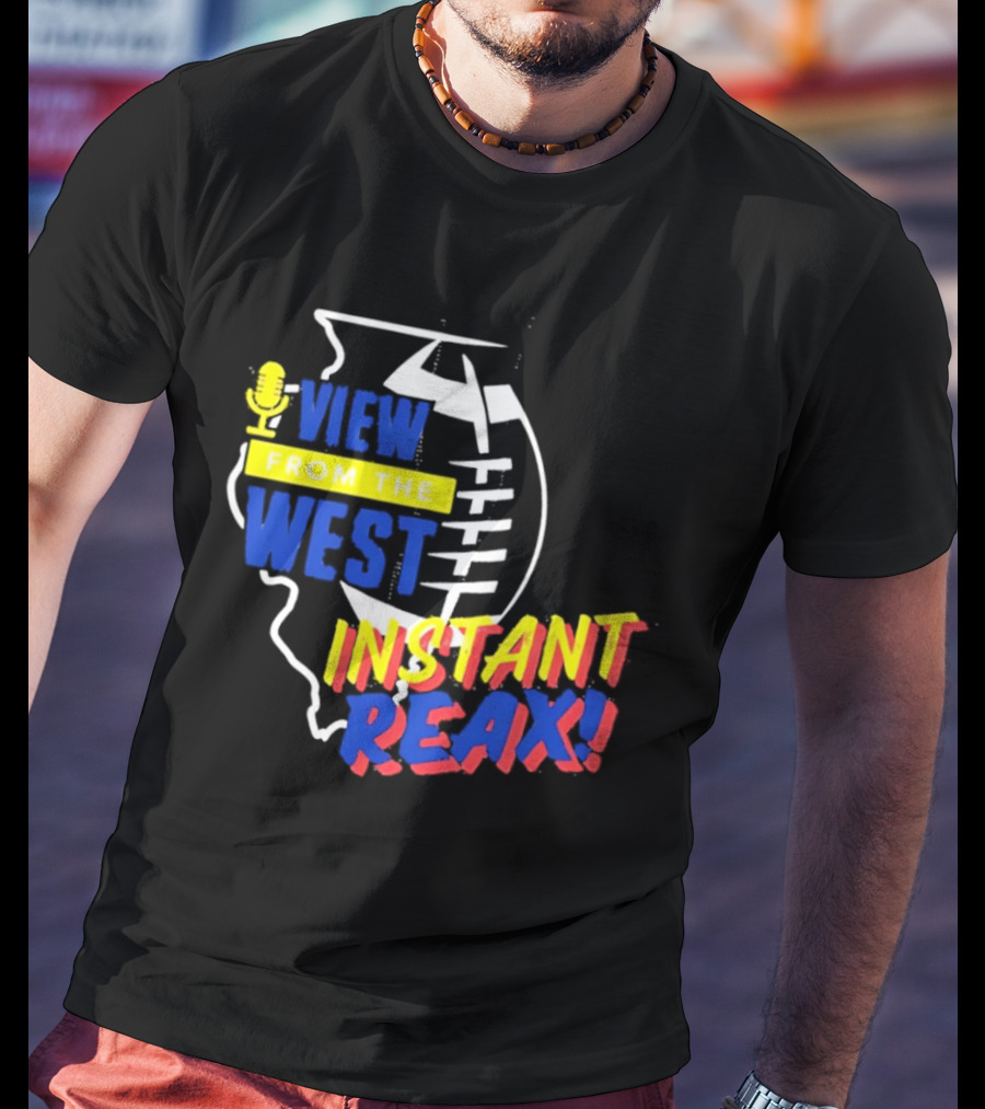 View From The West Instant Reax Illinois Football T-Shirt