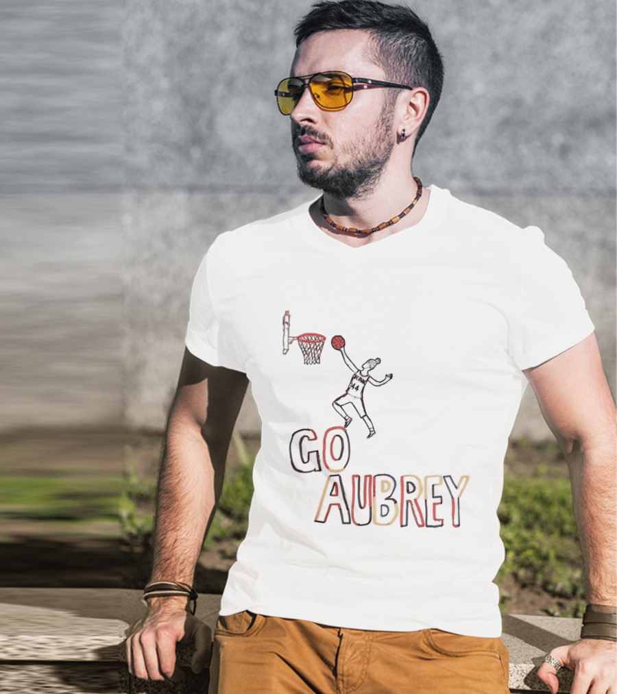 Aubrey Griffin Go Aubrey Basketball Player New York Liberty T-Shirt