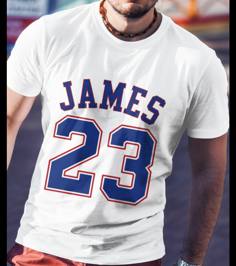 James 23 Philadelphia 76er The King T-Shirt