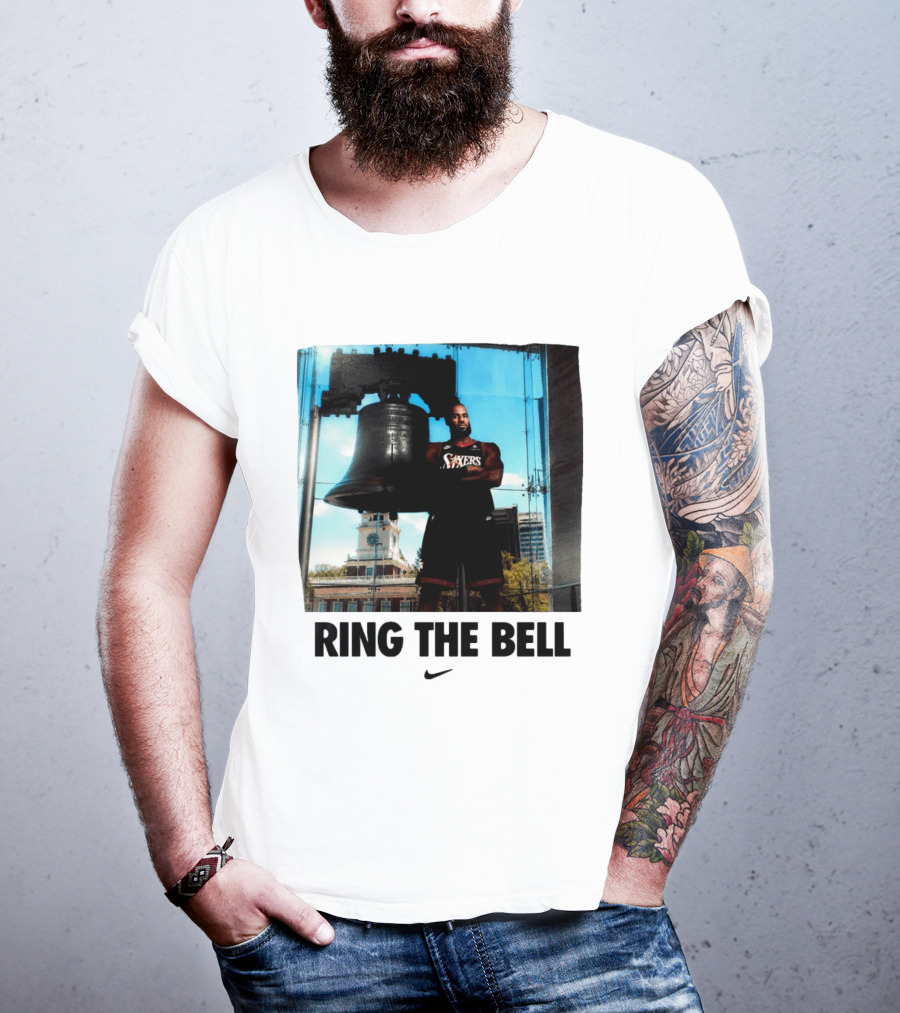 LeBron James Sixers Liberty Bell Ring The Bell T-Shirt