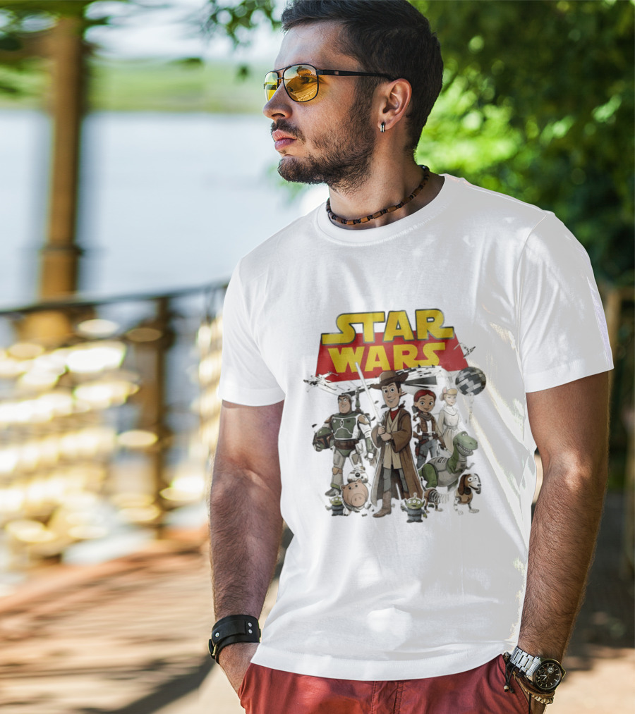 Star Wars Toy Story Mashup Disneyland Family Trip 2026 T-Shirt