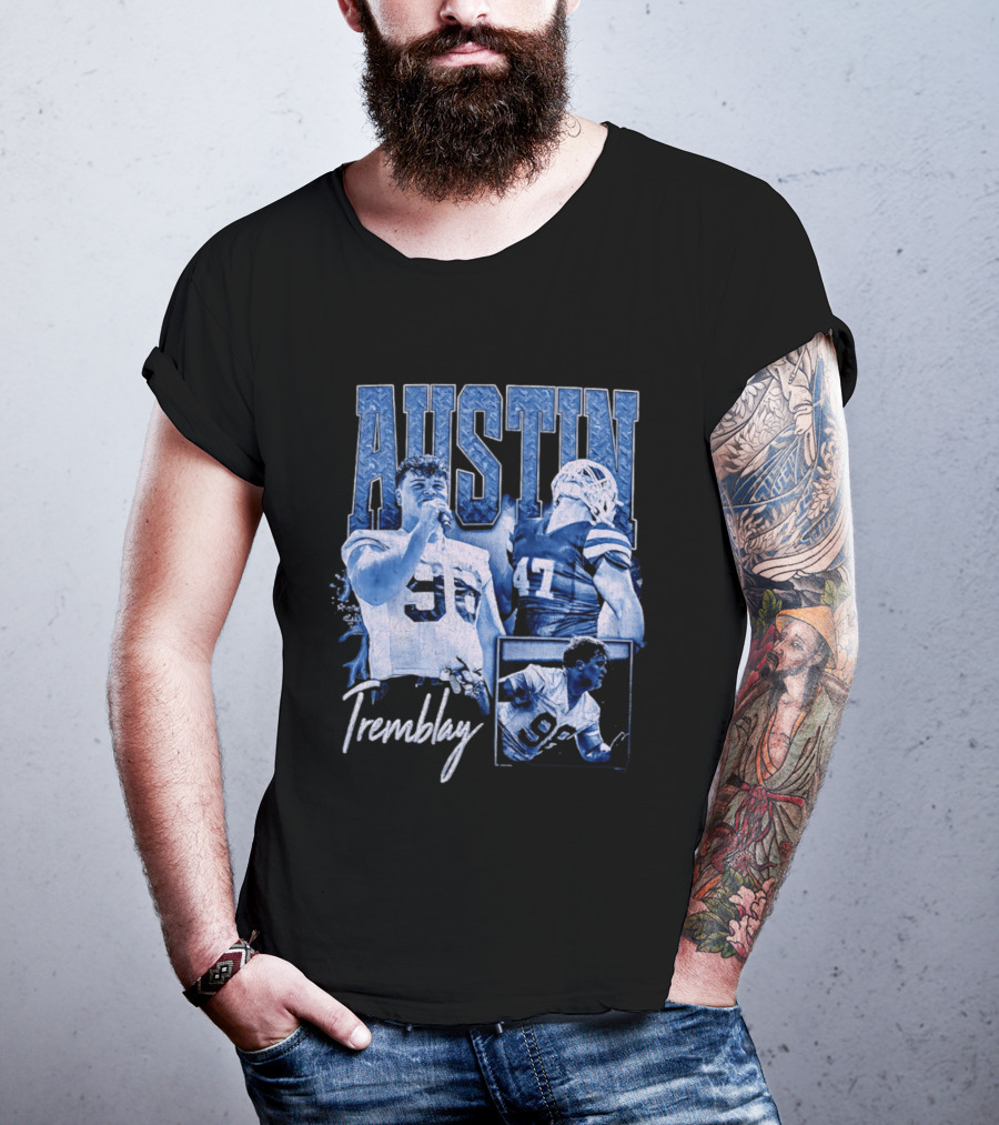 Austin Tremblay Football Austin 36 47 Sports T-Shirt