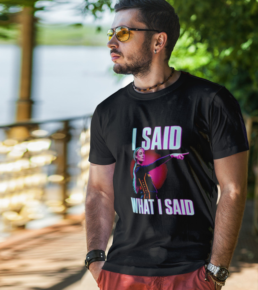 Sophie Cunningham I Said What I Said Pointing Indiana Fever WNBA Basketball T-Shirt