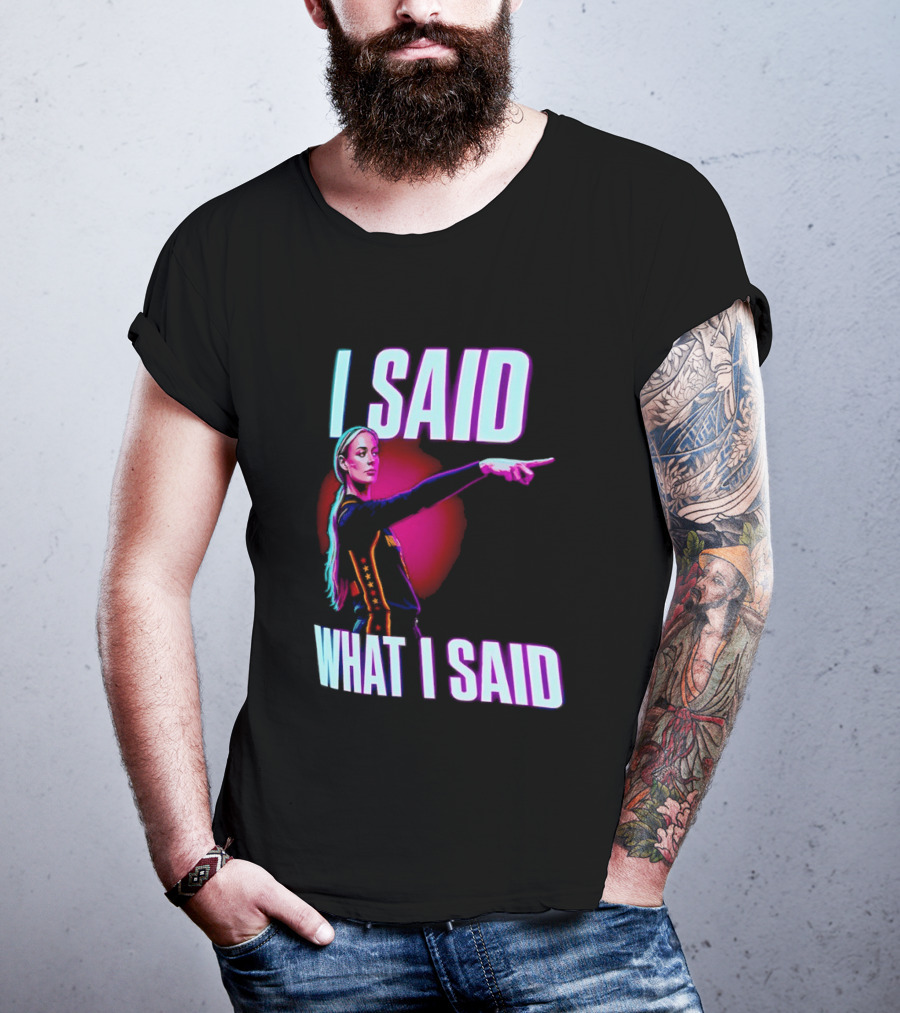 Sophie Cunningham I Said What I Said Pointing Indiana Fever WNBA Basketball T-Shirt