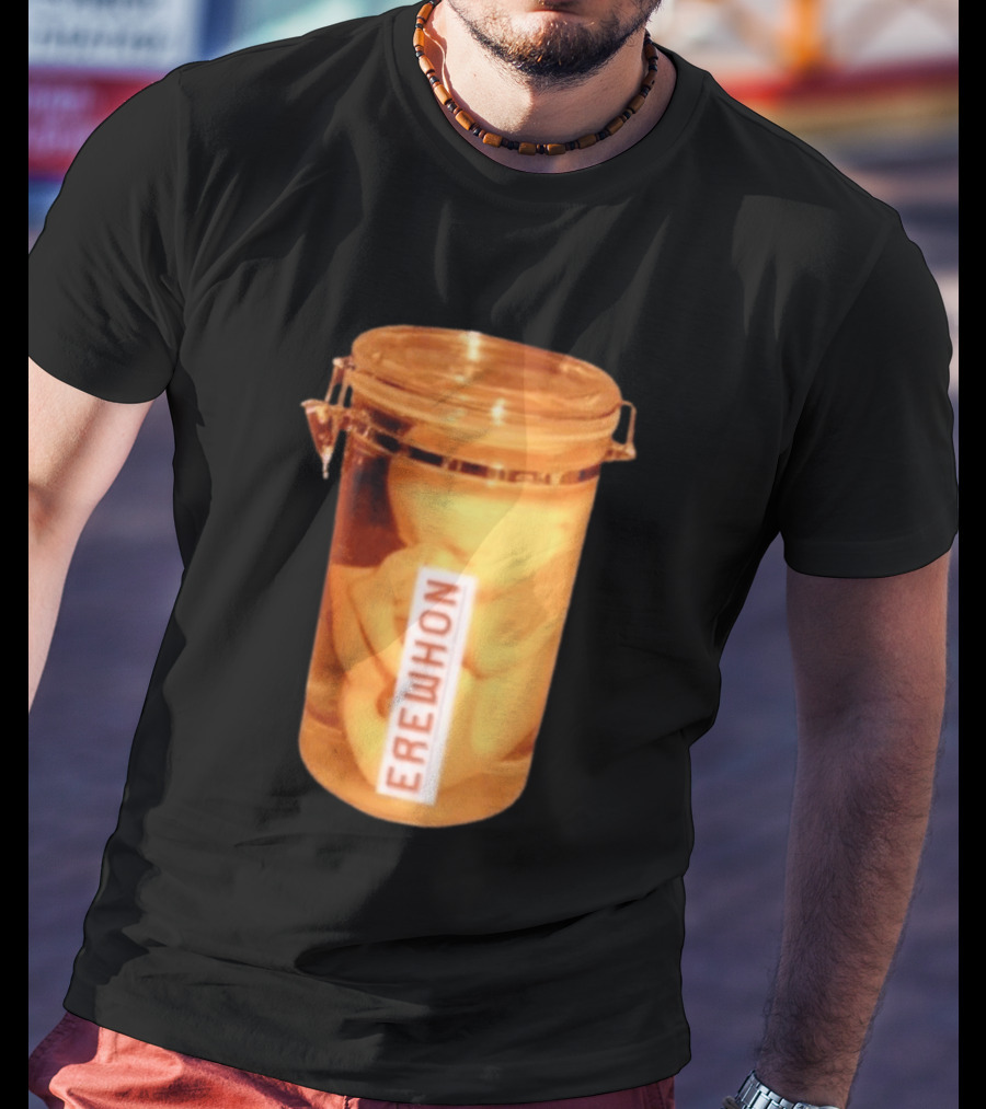 Erewhon Baby Jar Conceptual Artwork In Glass Container T-Shirt