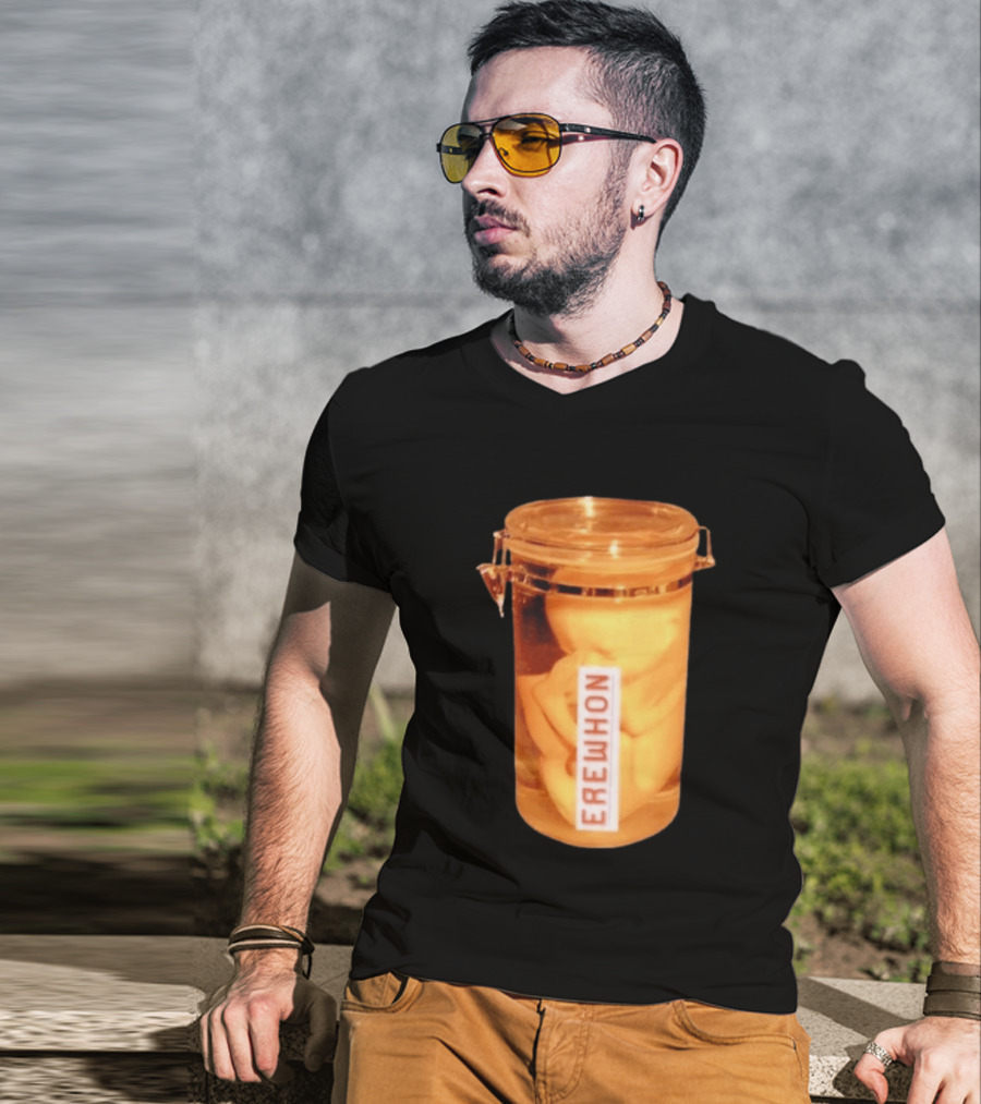 Erewhon Baby Jar Conceptual Artwork In Glass Container T-Shirt