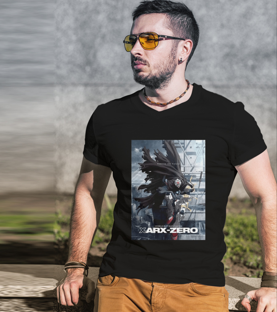 Rewrite The Future Mobile Suit Gundam RG Xarx Zero New Series T-Shirt