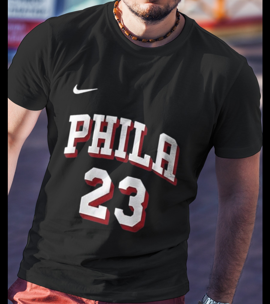 Nike PHILA 23 LeBron James Philadelphia 76ers Youth T-Shirt