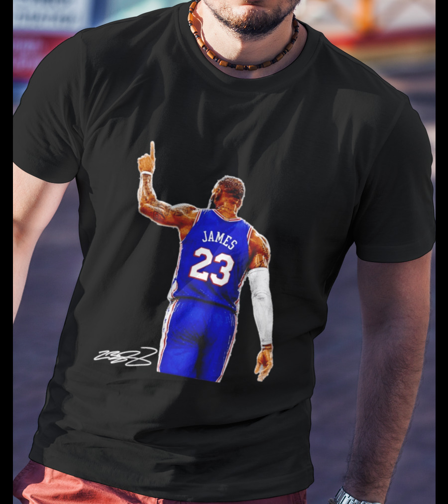 LeBron James 23 Philadelphia 76ers Basketball 2026 T-Shirt