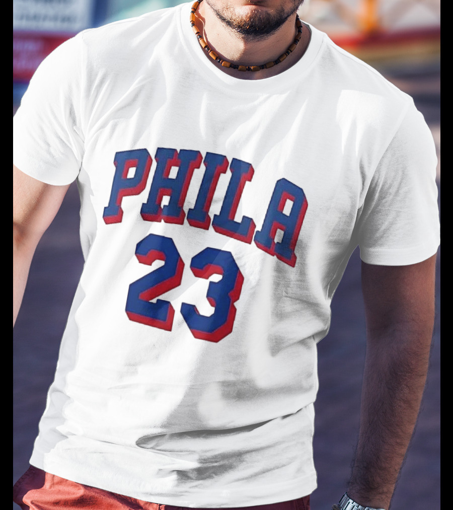 PHILA 23 LeBron James Philadelphia 76ers Youth Fast Break T-Shirt