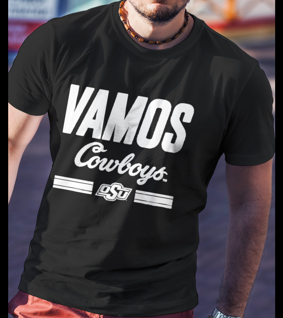 OSU Cowboy Basketball Vamos Cowboys 2026 OSU T-Shirt