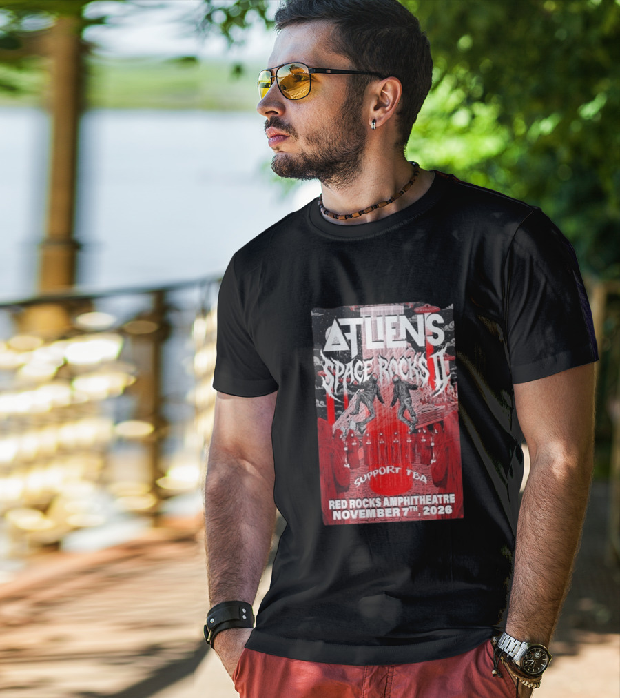 ATLiens Space Rocks II Red Rocks Amphitheatre November 7th 2026 Support TBA T-Shirt