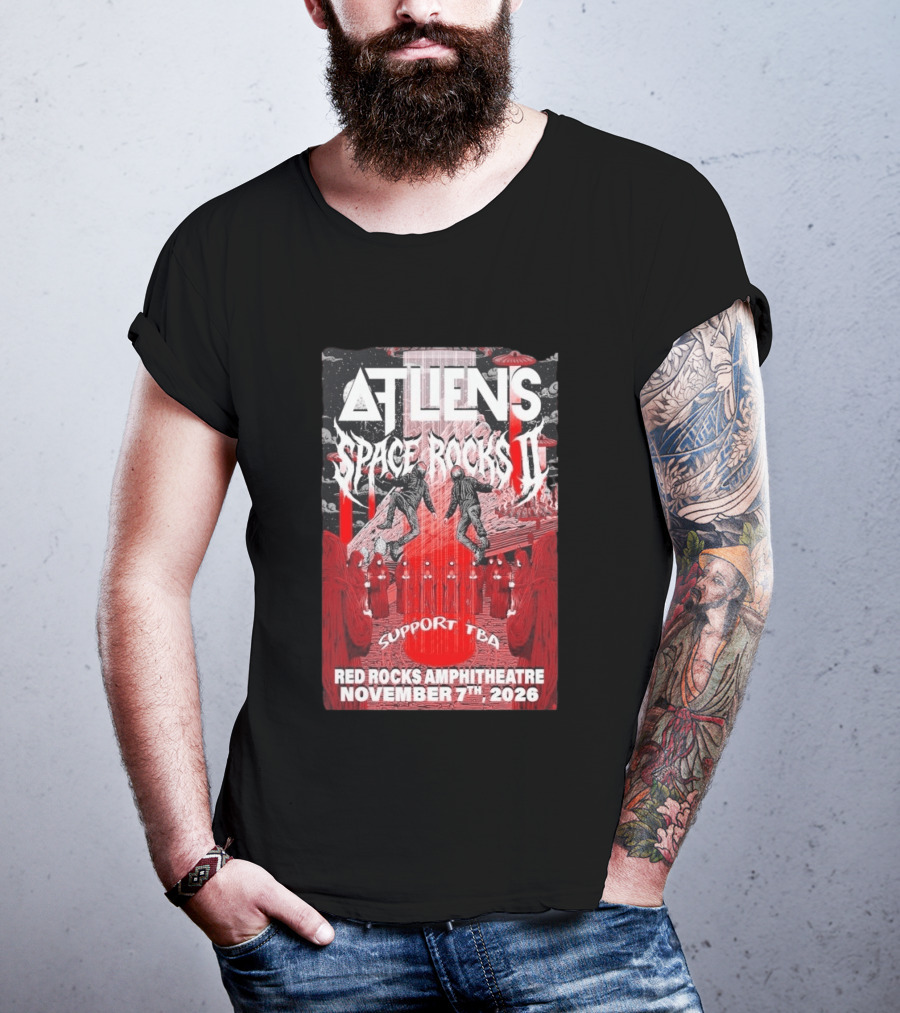 ATLiens Space Rocks II Red Rocks Amphitheatre November 7th 2026 Support TBA T-Shirt