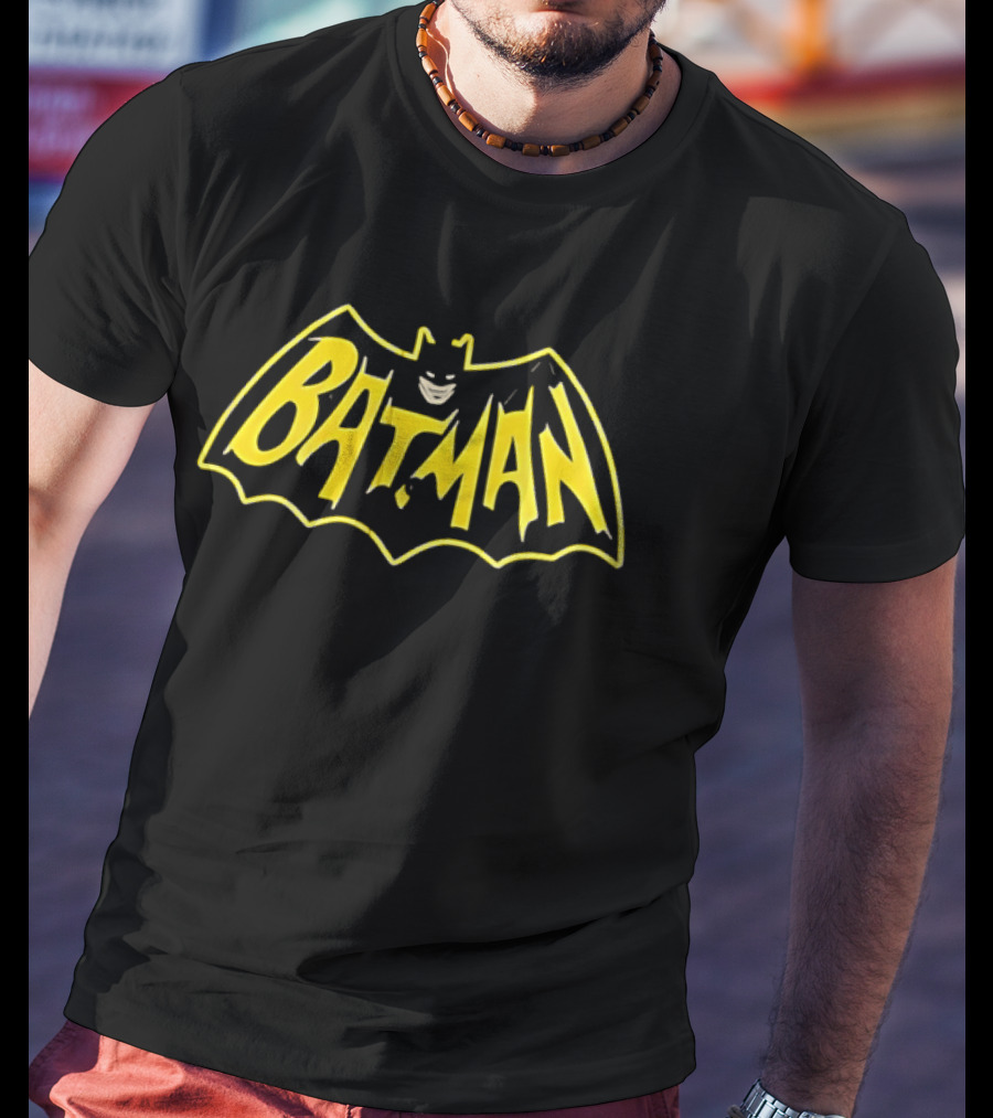 Batman Yellow Smile T-Shirt