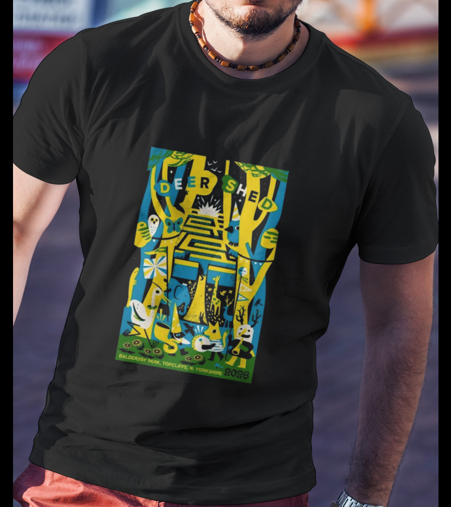 Deer Shed 2026 Baldersby Park Topcliffe N Yorkshire Festival T-Shirt