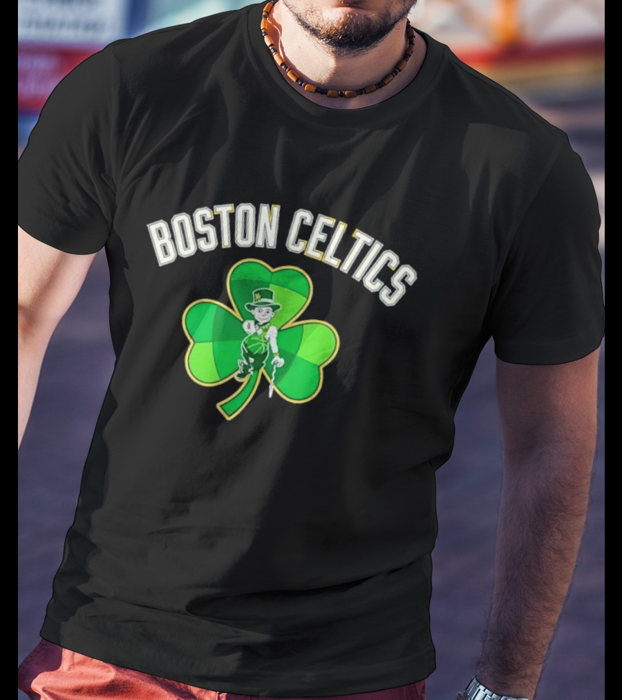 Boston Celtics Shamrock St Patrick's Day 2026 T-Shirt