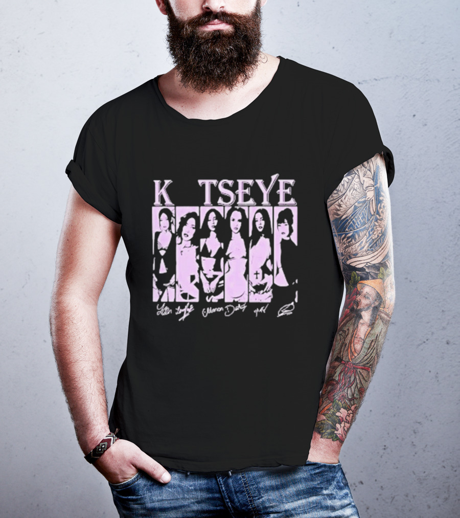 Katseye Bold Style Queens Party Girl Power T-Shirt